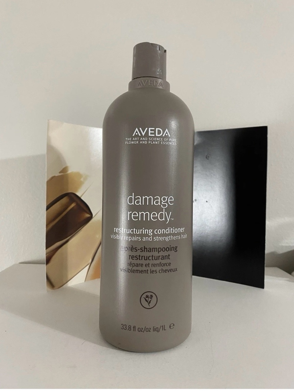 Aveda Damage Remedy Restructuring Conditioner, Jumbo Size, 33.8 OZ / 1000 ML